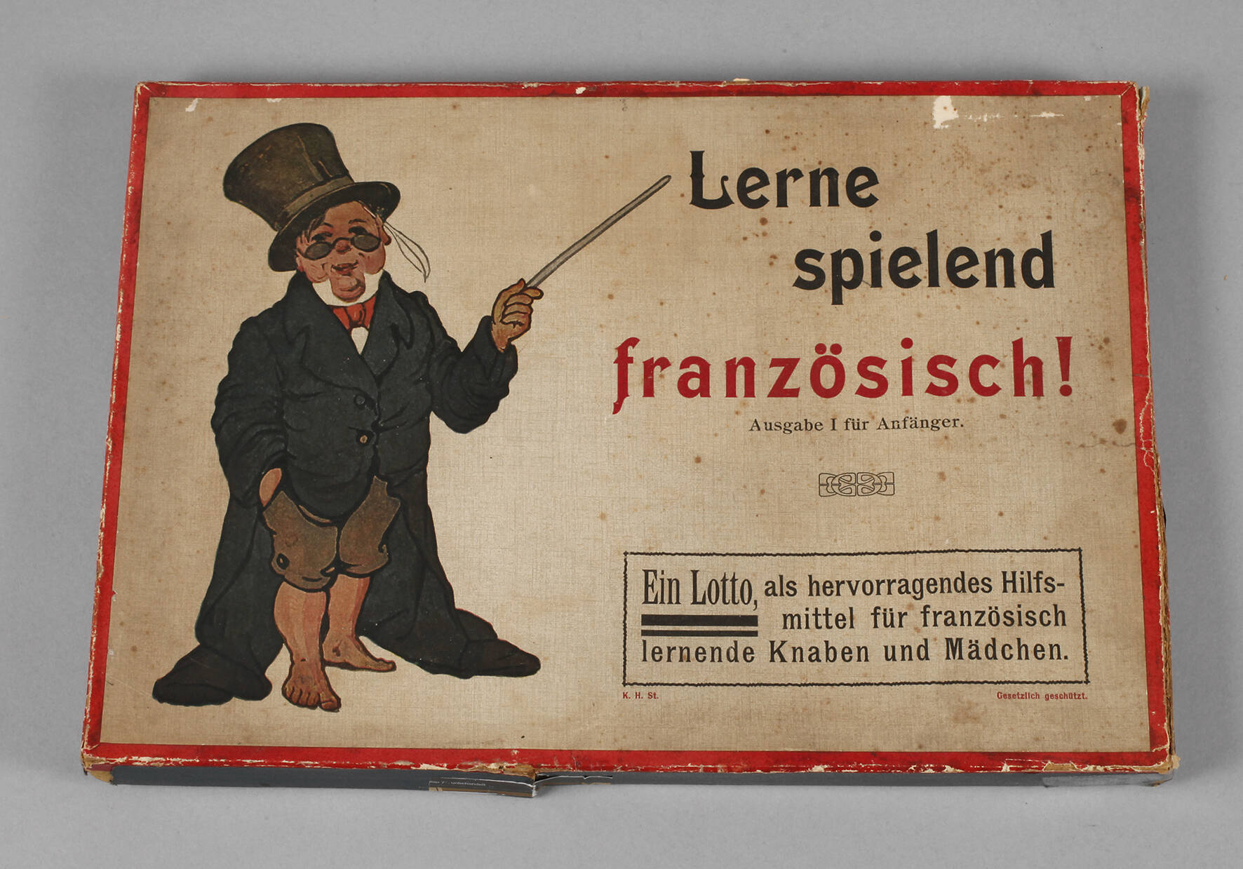 Puzzlespiel "Lerne spielend französisch!"