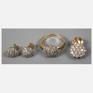 Schmuckset mit Brillanten