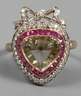 Prachtvoller Ring mit Diamant von ca. 3 ct