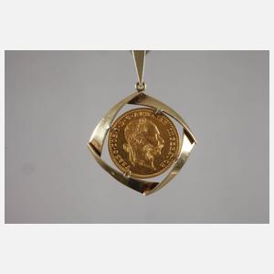 Anhänger mit Münze