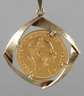 Anhänger mit Münze