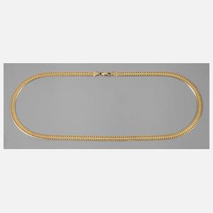 Breite Goldkette