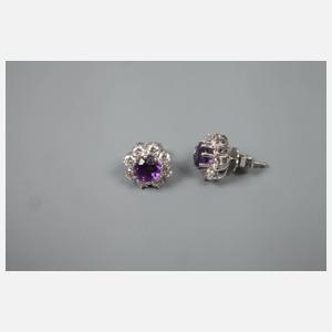 Schmuckset mit Amethyst