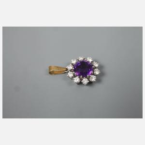 Schmuckset mit Amethyst