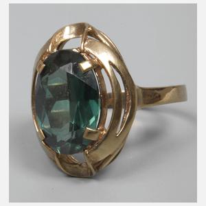 Damenring mit Steinbesatz