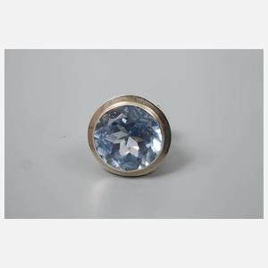 Damenring mit Steinbesatz