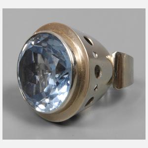 Damenring mit Steinbesatz