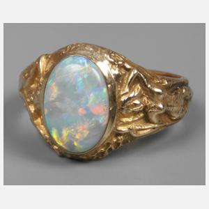 Damenring mit Edelopal