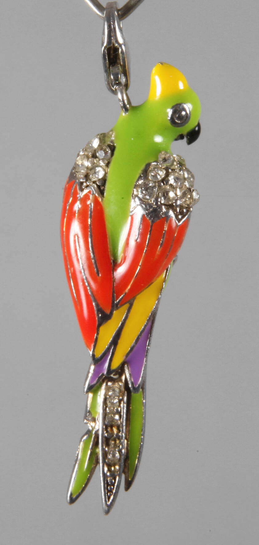 Anhänger als Papagei