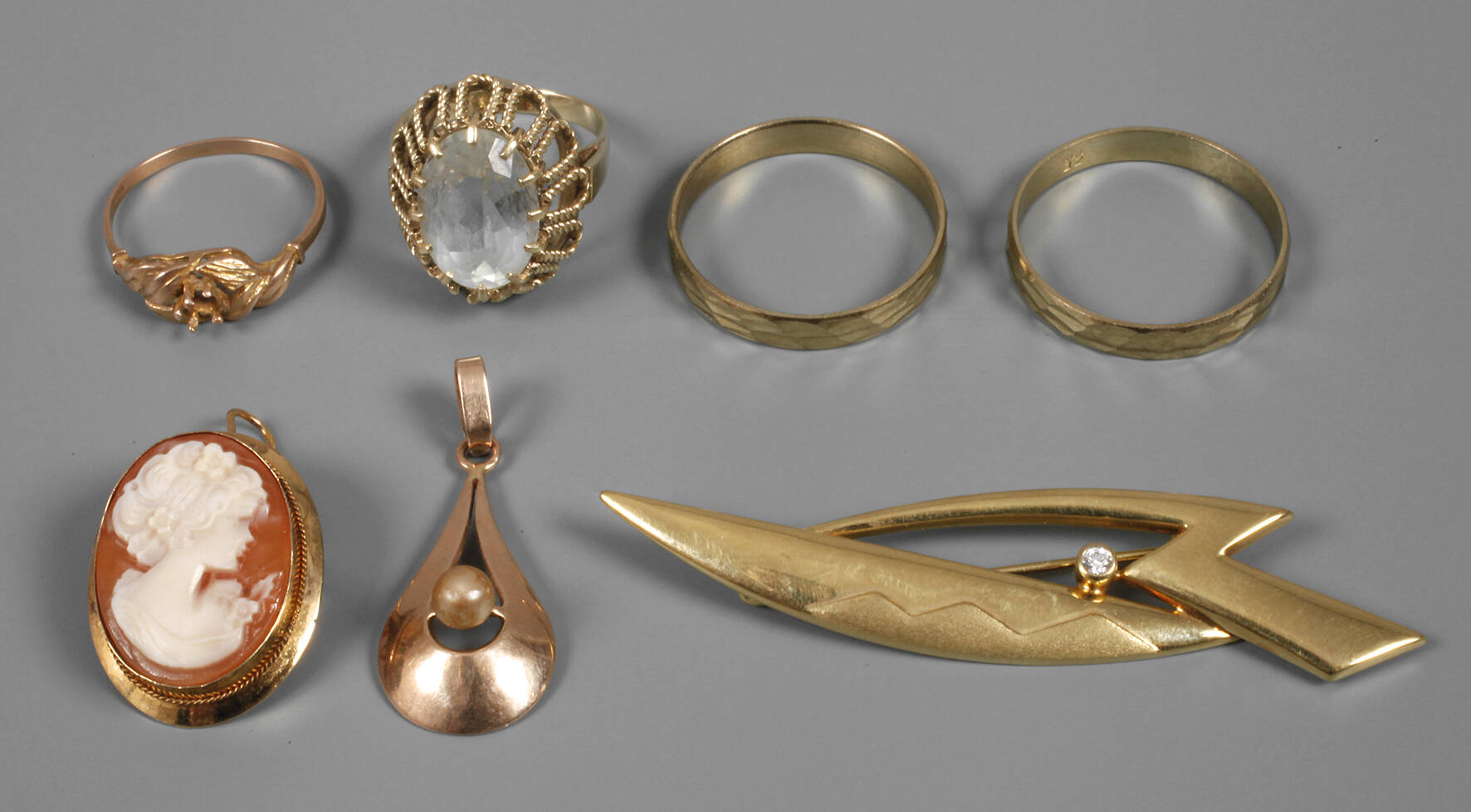 Konvolut Goldschmuck