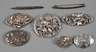 Konvolut Silberbroschen