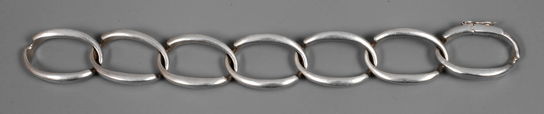Breites Silberarmband
