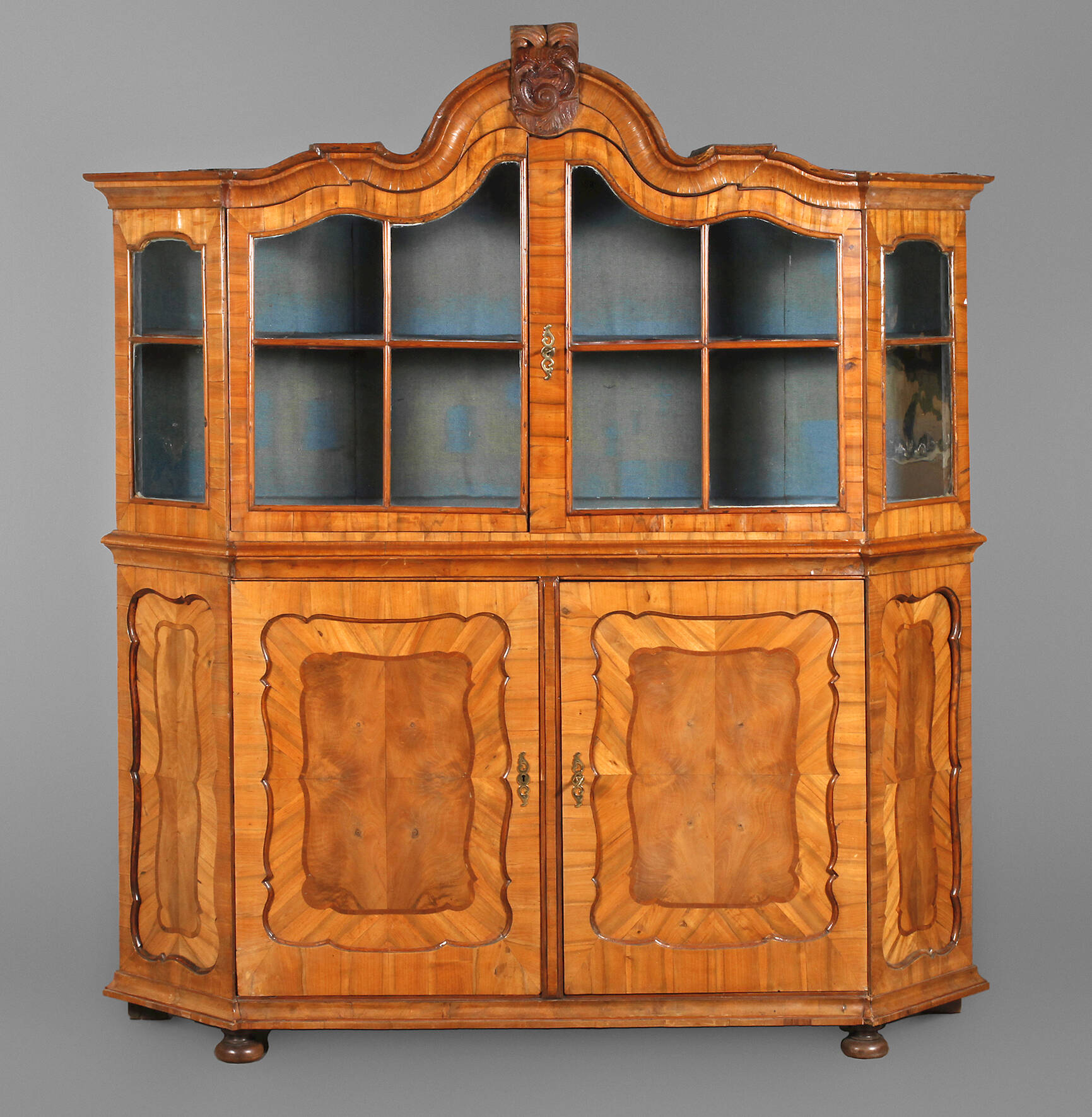 Aufsatzvitrine Barock