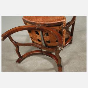 Paar Armlehnstühle Barock