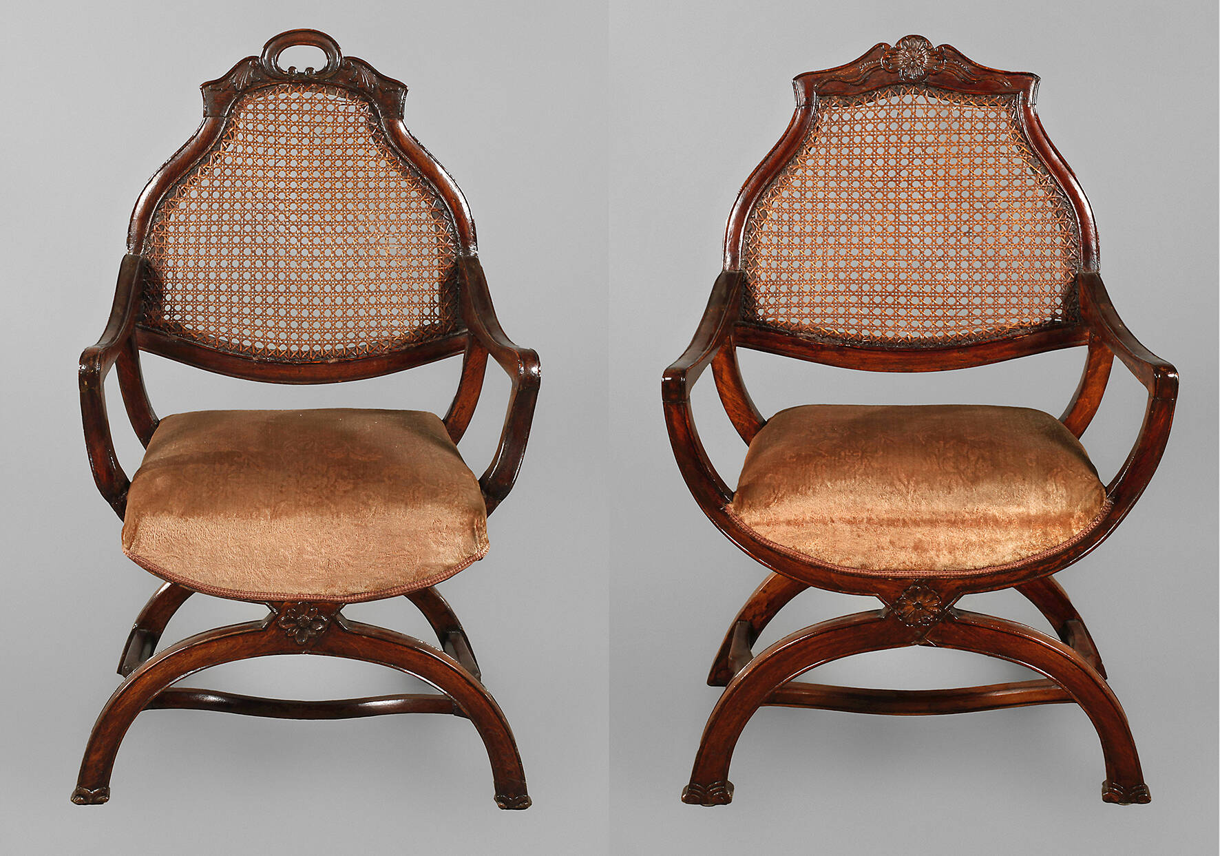 Paar Armlehnstühle Barock