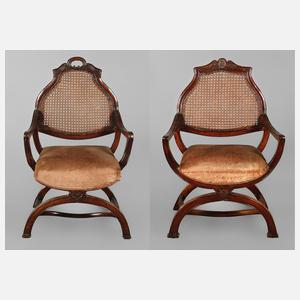 Paar Armlehnstühle Barock