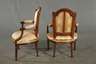 Paar Sessel Louis Seize
