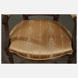 Paar Sessel Louis Seize