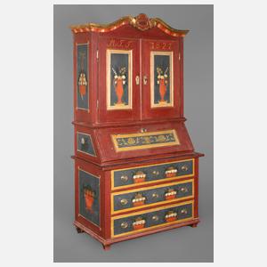 Bäuerlicher Aufsatzsekretär