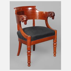 Seltener Bürosessel Empire