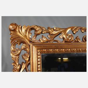 Großer geschnitzter Wandspiegel