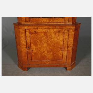 Eckvitrine Biedermeier
