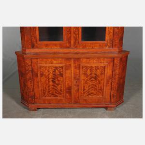 Biedermeier Eckvitrine