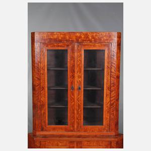 Biedermeier Eckvitrine