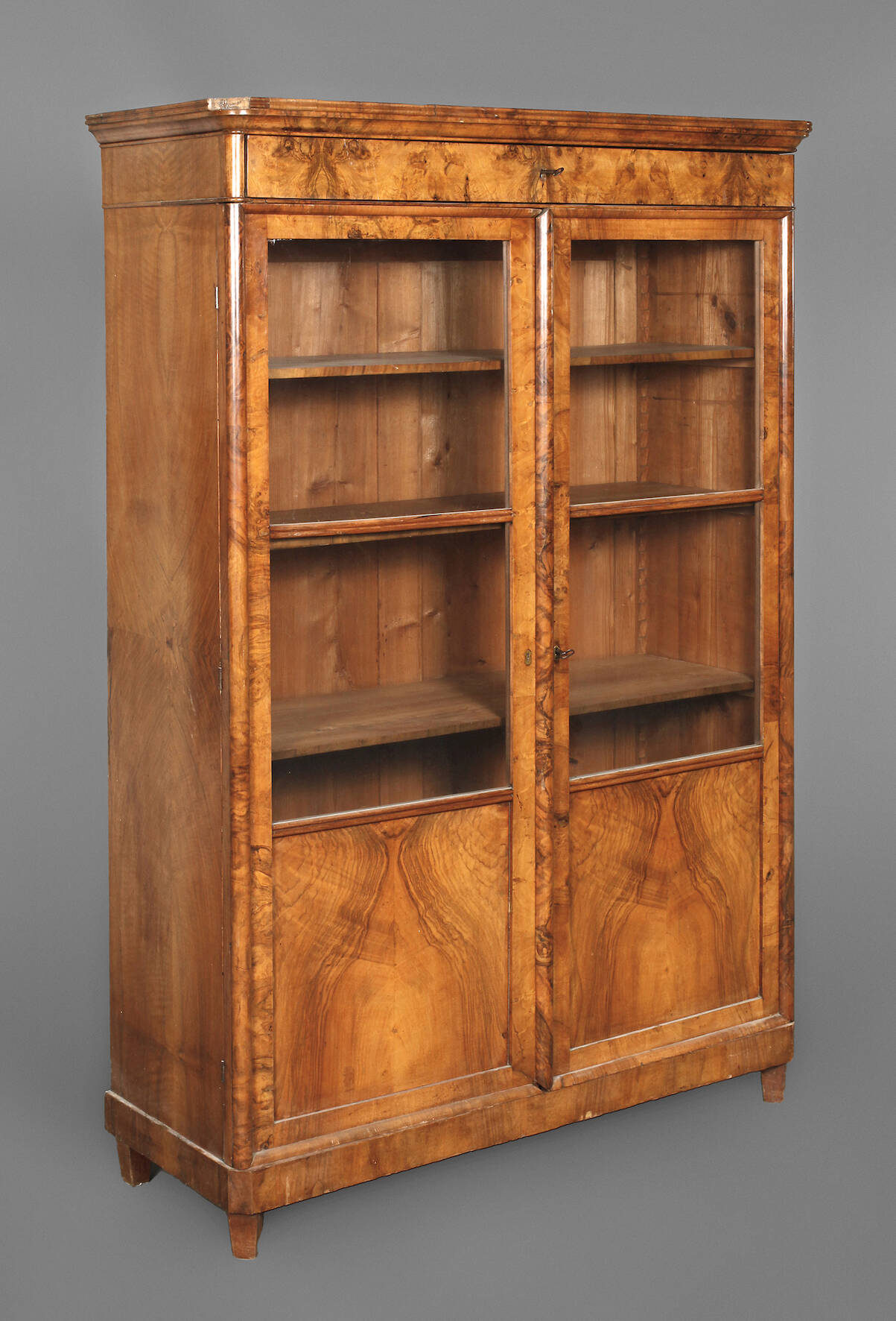 Vitrinenschrank Biedermeier