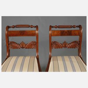 Vier Stühle Spätbiedermeier