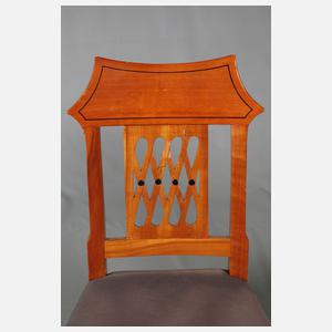 Paar Biedermeierstühle