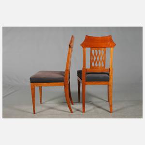 Paar Biedermeierstühle