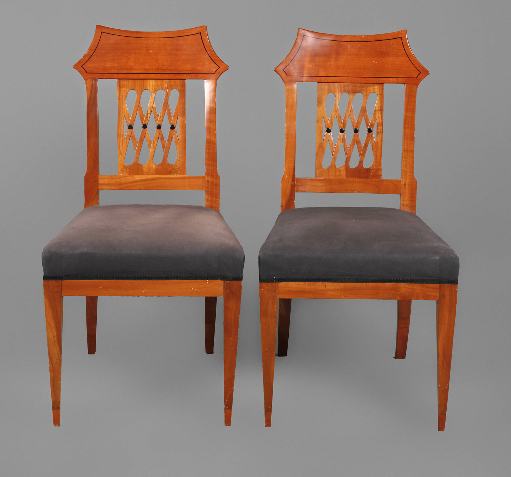 Paar Biedermeierstühle