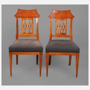 Paar Biedermeierstühle