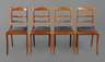 Vier Stühle Spätbiedermeier
