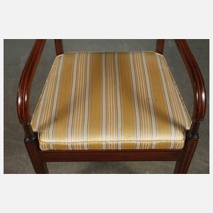 Vier Armlehnstühle Biedermeier