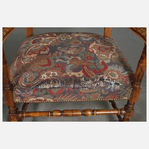 Paar Sessel Neobarock