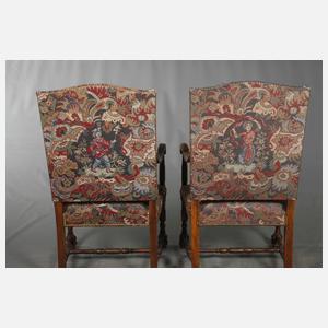 Paar Sessel Neobarock