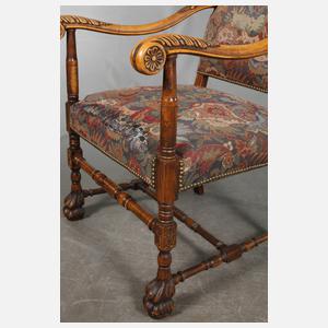 Paar Sessel Neobarock