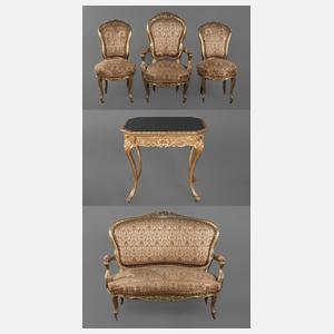 Salongarnitur Neorokoko