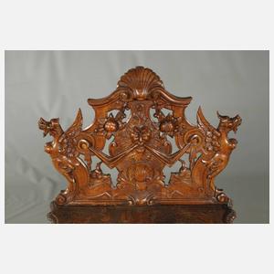 Sitzbank Neorenaissance