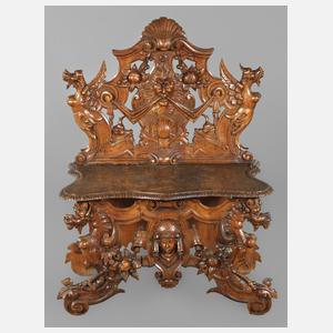 Sitzbank Neorenaissance