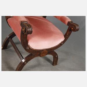 Scherensessel Historismus