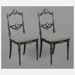 Zwei Stühle Neorenaissance