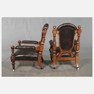 Paar Sessel Gründerzeit