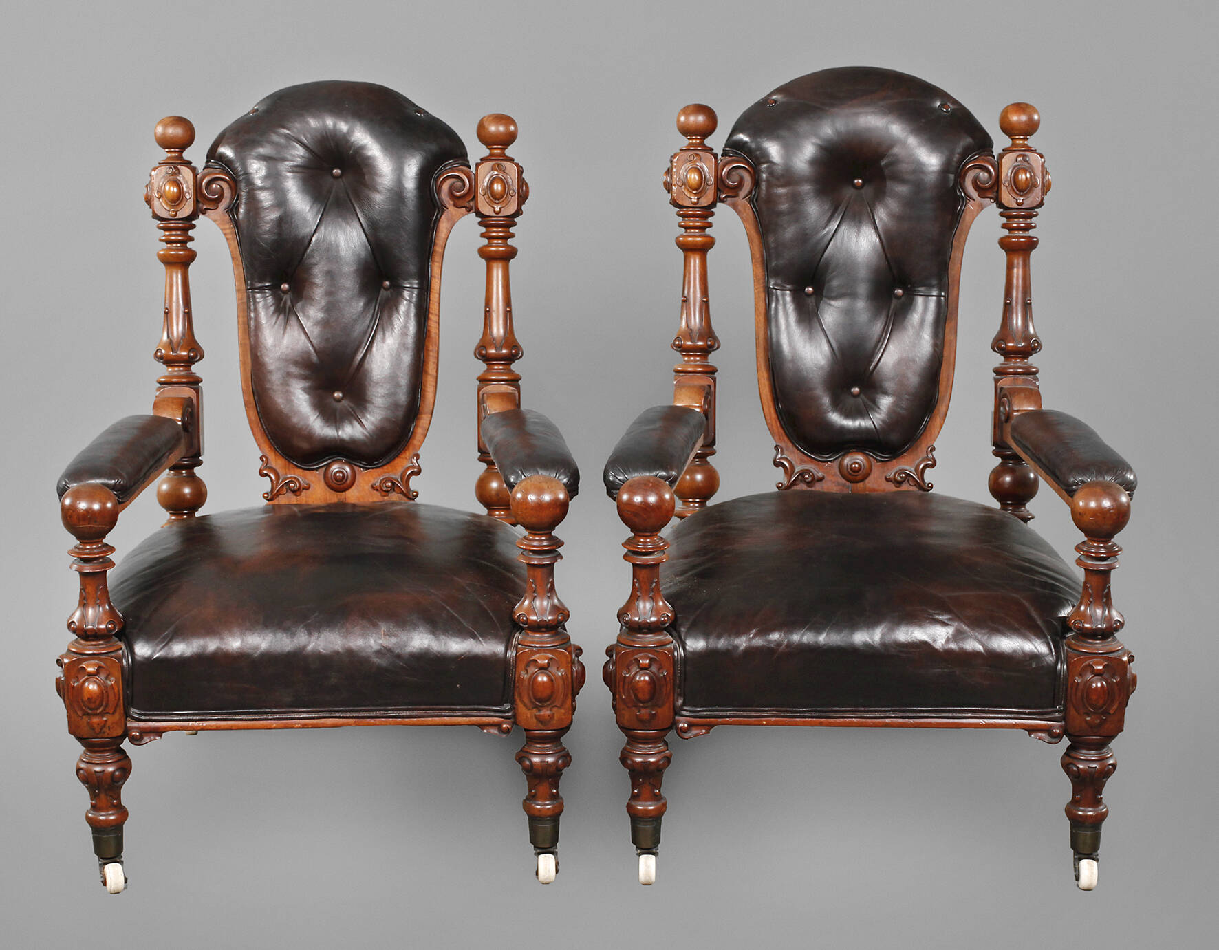 Paar Sessel Gründerzeit