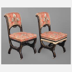 Paar Stühle Arts & Craft