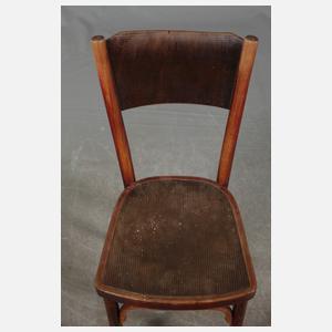 Kneipentisch und sechs Stühle