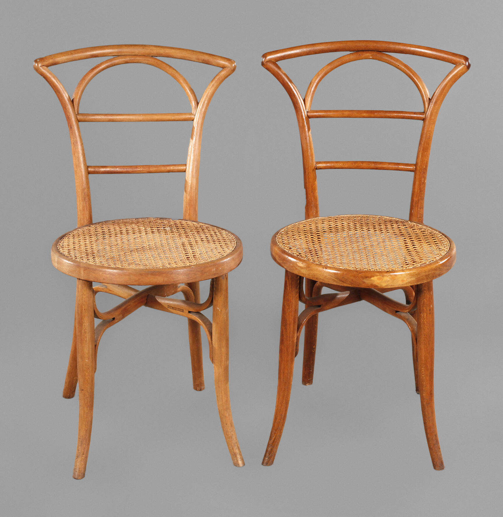 Paar Stühle Bugholz