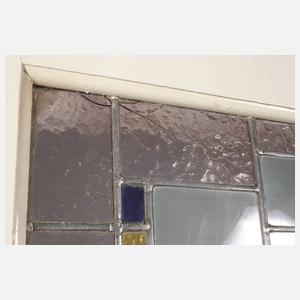 Schiebetür mit Bleiglas